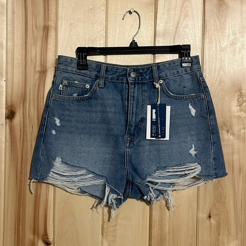 NWT Lovers and Friends Jack High Rise‎ Cut Off Shorts Size 28